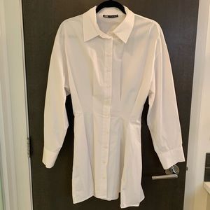 Zara poplin dress